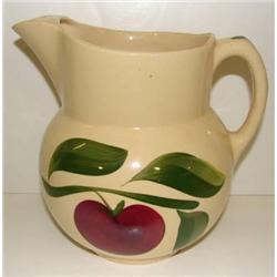 WATT APPLE DECORATED PITCHER