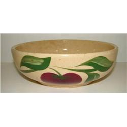 WATT APPLE DECORATED LOW BOWL