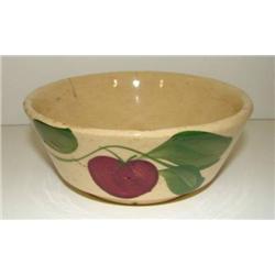 SMALL WATT APPLE DECORATED BOWL