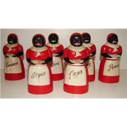 BLACK AMERICANA MAMMY SPICE SET