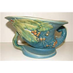 ROSEVILLE BUSHBERRY, 1948 CORNUCOPIA VASE