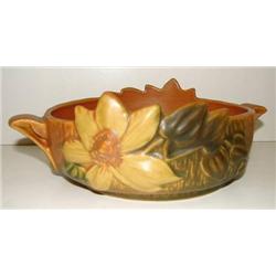 ROSEVILLE CLEMATIS, 1944 CONSOLE BOWL