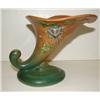 Image 1 : ROSEVILLE COLUMBINE, 1940 CORNUCOPIA VASE
