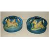 Image 2 : PAIR OF ROSEVILLE ZEPHYR LILY, 1946 CANDLESTICKS