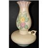 Image 2 : HULL POTTERY CAMELLIA LAMP-SHAPED VASE