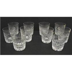 TEN WATERFORD CRYSTAL HIGH-BALL GLASSES