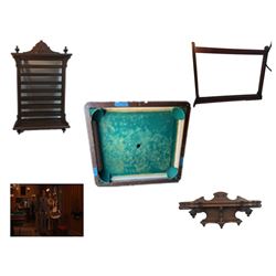 Candie Plantation Pool Table Movie Props