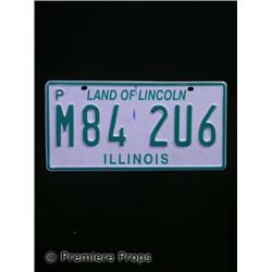Halloween 2 License Plate Movie Props