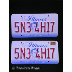 Halloween 2 License Plate Movie Props