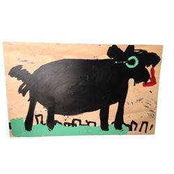 The Upside Dell Hart (Kevin Hart) Painting Movie Props