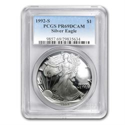 1992-S Proof Silver American Eagle PR-69 PCGS