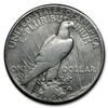 Image 2 : 1921 Peace Dollar VG/F High Relief