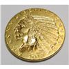 Image 1 : 1915 $ 5 Gold Indian Half Eagle AU Plus
