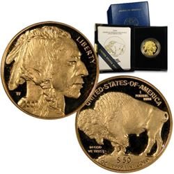 2007 W 1 oz Gold Buffalo Proof