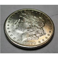 1879 s CH BU Morgan Silver Dollar