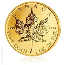 1 oz. Canadian Gold Maple Leaf- Random Date