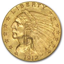 $2.5 Indian Head US Gold - Random