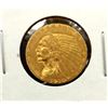 Image 1 : 1910 $ 2.5 Gold Indian - Quarter Eagle -