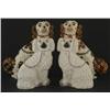 Image 1 : TWO PAIR OF STAFFORDSHIRE DOGS