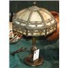 Image 1 : BRADLEY & HUBBARD OVERLAY TABLE LAMP