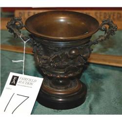 FRENCH BRONZE URN