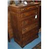 Image 1 : VICTORIAN LOCKSIDE WALNUT CHEST 