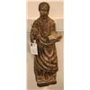 Image 1 : CARVED BISHOP FIGURE 