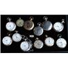 Image 1 : GROUP OF TWELVE POCKET WATCHES 