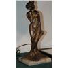 Image 2 : FIGURAL GILT METAL PARLOR LAMP 