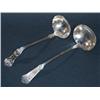Image 1 : PAIR OF STERLING LADLES 