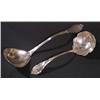 Image 1 : PAIR OF STERLING LADLES 