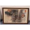 Image 2 : GROUP OF 3 FRAMED JAPANESE WOODBLOCK PRINTS 