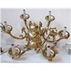 Image 1 : CAST BRASS CHANDELIER