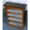 Image 1 : HANGING OAK DISPLAY CABINET 