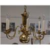 Image 1 : HANGING BRASS CHANDELIER 