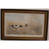 Image 1 : LEON DANCHIN COLORED ENGRAVING OF DOGS