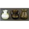 Image 1 : THREE CONTINENTAL PIECES OF BLOWN ART GLASS 