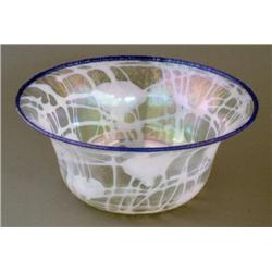 IMPERIAL ART GLASS BOWL 