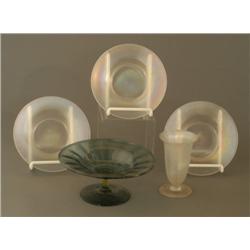 STEUBEN GLASS GROUPING 