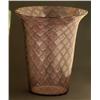Image 1 : CARDER STEUBEN AMETHYST SILVERINA GLASS VASE 