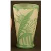 Image 1 : STEUBEN ACID CUT BACK GLASS VASE 