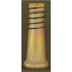 CONTINENTAL ART GLASS VASE