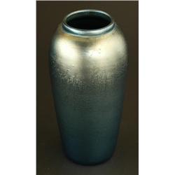 DURAND BLUE ART GLASS VASE 