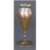 Image 1 : TIFFANY FAVRILE FLORIFORM VASE, 7 high