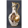 Image 1 : GERMAN ART NOUVEAU EWER, with painted o