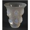 Image 1 : RENE LALIQUE OPALECENT GLASS VASE, with
