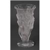Image 1 : RENE LALIQUE OPALECENT GLASS VASE, with