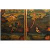 Image 3 : PAINTED FOUR PANEL SCREEN, each panel 7