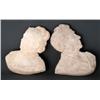 Image 1 : WILLIAM COUPER, pair of carved marble r