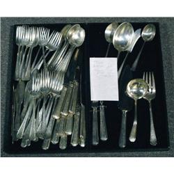 TOWLE STERLING FLATWARE, 69 pieces, 